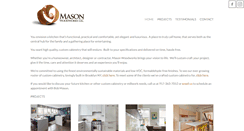 Desktop Screenshot of masonwoodworksbrooklyn.com